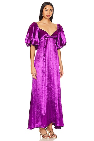 CAROLINE CONSTAS Enya Gown in Purple