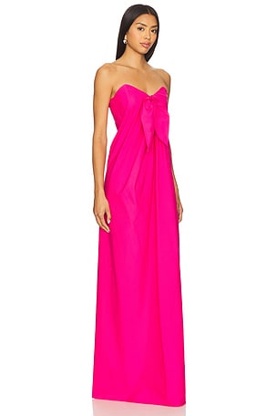 CAROLINE CONSTAS Kaia Dress in Pink