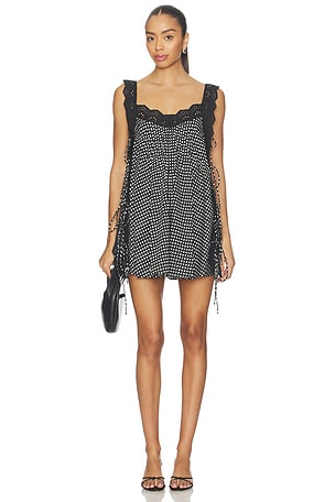 Lucilla Eyelet Mini Dress CAROLINE CONSTAS