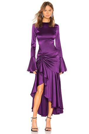 strapless open back dress Two Piece Long Dress With Off The Shoulder Top