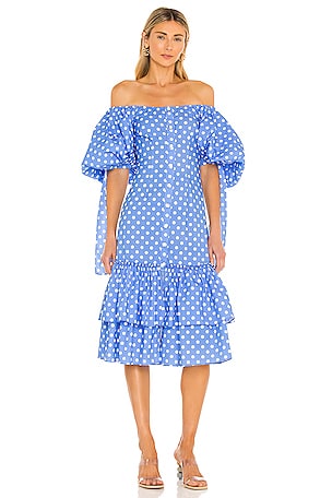 Nella Midi Dress CAROLINE CONSTAS