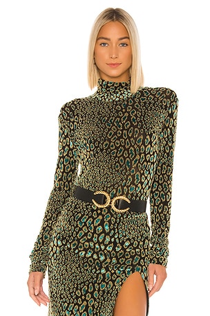 CAROLINE CONSTAS Delphine Knit Top in Teal | REVOLVE CAROLINE CONSTAS Delphine Knit Top in Teal | REVOLVE