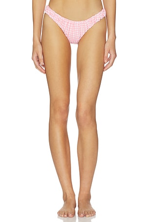 Dorit Ruched Bikini Bottom CAROLINE CONSTAS