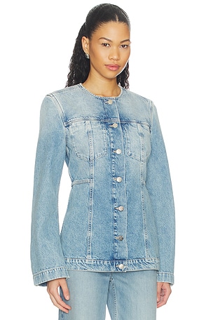 CLOSED Fitted Denim Jacket in Blue