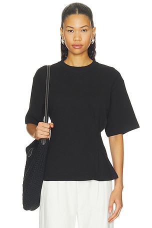ФУТБОЛКА С ДРАПИРОВКОЙ DRAPED T-SHIRT CLOSED