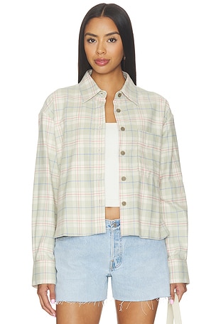 Cropped Oversized Shirt CLOSED