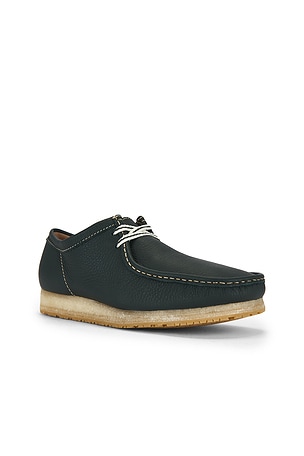 Clarks Wallabee Rb in Dark Green