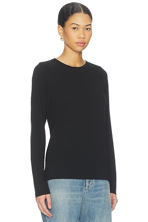 CLYQUE Philly Long Sleeve Tee in Black