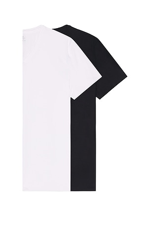 Microfiber 2 Pack V-Neck Undershirt Commando