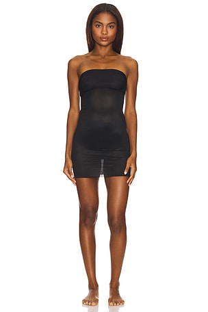 Featherlight Control Full Strapless Slips Commando
