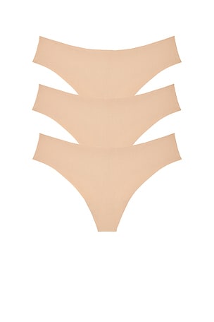 3 Pack Butter Thong Commando