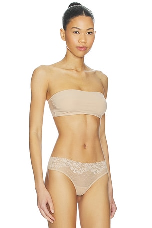 Commando Double Take Lace Bandeau in Beige