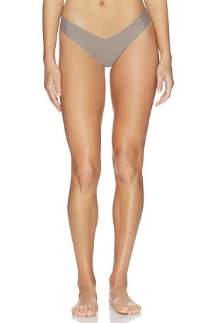 Cotton Rib Thong Commando