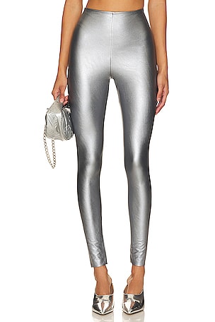 Spacedye Caught In the Midi High Waisted Legging - Silverberry
