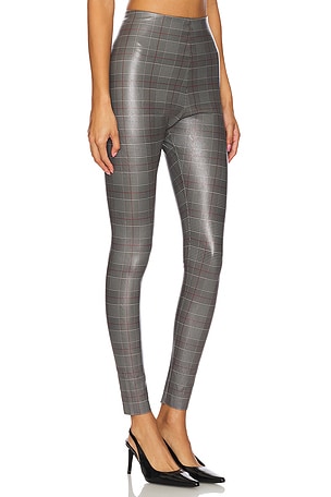 Commando Faux Leather Legging in Grey