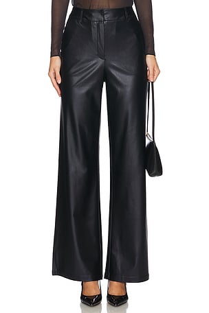 Matte Metallic Wide Leg Trouser Commando