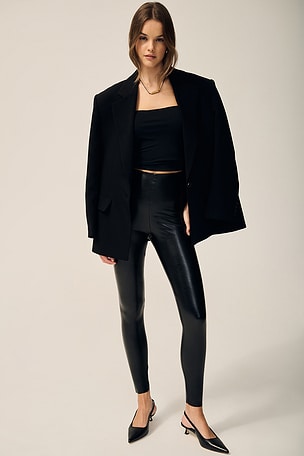 Perfect Control Faux Leather Legging Commando