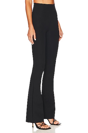 Commando Neoprene Flare Legging in Black