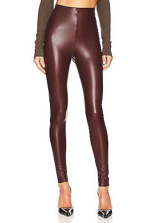 Commando Perfect Control Faux Leather Legging Snake SLG50 - Free Shipping  at Largo Drive