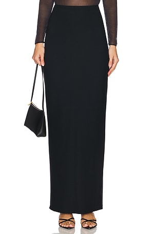 Butter Luxe Maxi Column Skirt Commando