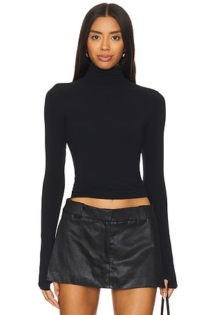 Ballet Body Turtleneck Long Sleeve Top Commando