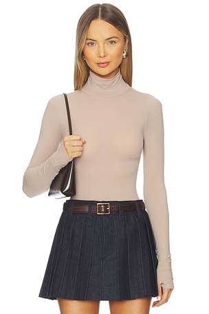 Ballet Turtleneck Bodysuit With ThumbholesCommando$138