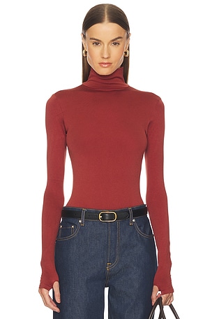 Prima Ballet Turtleneck Bodysuit Commando