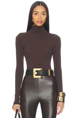 Ballet Turtleneck Bodysuit Commando