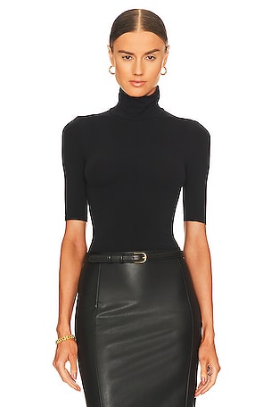Buy SPANX Suit Yourself Ribbed Short Sleeve Bodysuit online