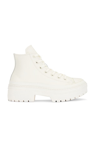 Chuck Taylor All Star Lugged Heel Leather Platform Converse