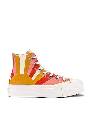 Converse Chuck Taylor All Star Platform Sneaker in Multi | REVOLVE