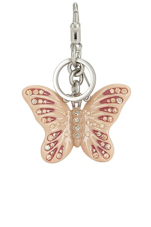Small Butterfly Bag Charm Coach