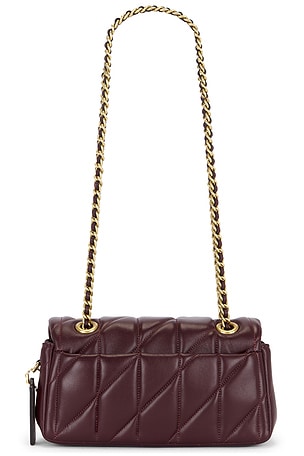 Coach Quilted Tabby 20 Shoulder Bag in Black