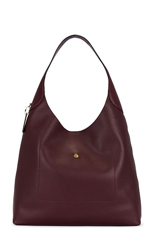 Coach Brooklyn Shoulder 39 Bag in Burgundy