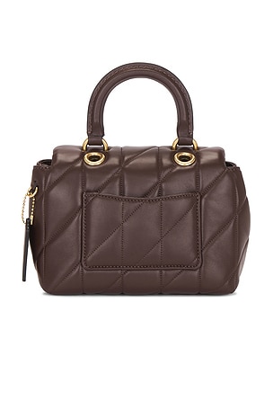 Coach Quilted Tabby Top Handle Bag