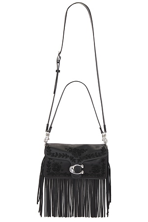 Beaded Fringe Tabby Shoulder Bag 26 Coach