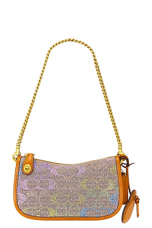The Coach Originals Signature Swinger Shoulder Bag 20 Rainbow Coach