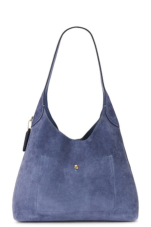 Coach Brooklyn Shoulder Bag 34 Light Denim in Blue