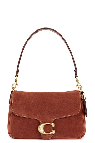 Suede Soft Tabby Shoulder Bag Coach
