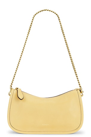 NATURAL GRAIN LEATHER WAVERLY 숄더백 Coach