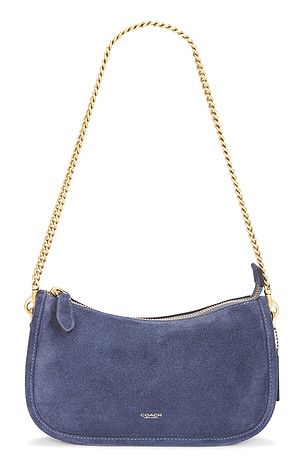 Coach Waverly Shoulder Bag Light Denim