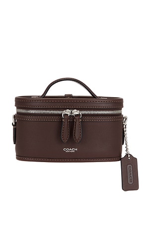 Coach Glovetanned Leather Trail Bag 15 in Brown