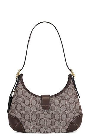 Coach Originals Signature Jacquard Hamptons Hobo