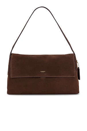 Suede Chelsea Shoulder Bag 36 Coach