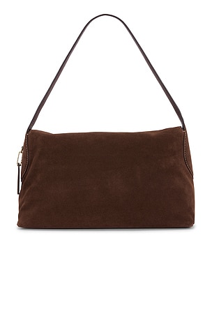 Coach Suede Chelsea Shoulder Bag 36 in Brown