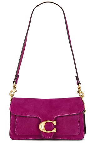 Suede Tabby Shoulder Bag 20 Coach