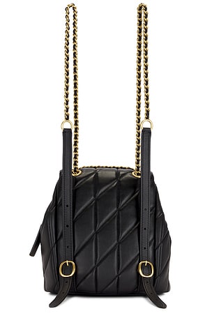 Coach Tabby Quilted Backpack in Black
