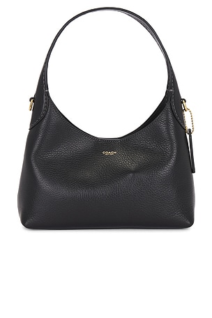 Coach Brooklyn Shoulder Bag 23 in Black