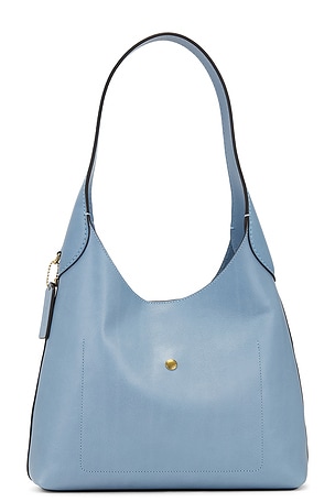 Coach Brooklyn Shoulder 28 Bag in Baby Blue