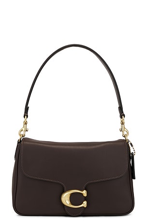 Coach Smooth Calf Leather Soft Tabby Bag in Brown